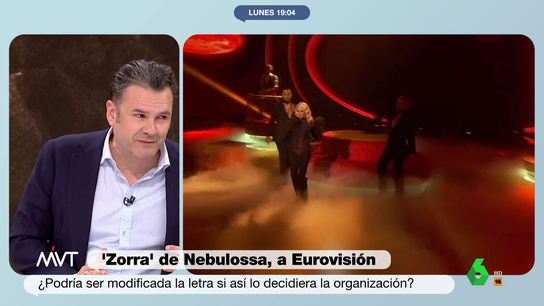 "Parece que está la Conferencia Episcopal escribiendo las normas", comenta Iñaki López en este vídeo donde se muestra tajante sobre la posibilidad de que Eurovisión censure la letra de la canción 'Zorra', de Nebulossa, que representará a España.